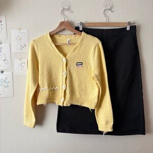 Yellow Cardigan/sweater